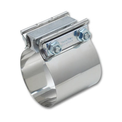 Vibrant Easy Seal SS Exhaust Sleeve Butt Joint Clamp for 2.25in O.D. Tubing