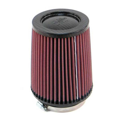 K&N Universal Air Filter - Round Tapered 3.5in Flange ID / 5.5in Base OD / 4.5in Top OD / 6.5in H