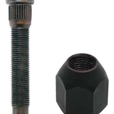 Moroso Wheel Stud & Lug Nut Kit - 1/2in-20 x 3in - .563in Diameter