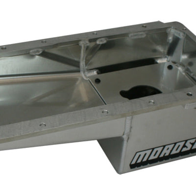 Moroso GM LS/02-15 COPO Camaro (w/Rear Sump) Fabricated Drag Race Baffled 7qt 7.5in Aluminum Oil Pan