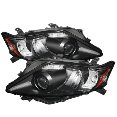 xTune Lexus Rx 10-12 OE Projector Headlights (w/AFS. Hid Fit) Black PRO-JH-LRX10-AFS-AM-BK