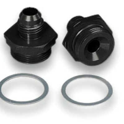 Moroso Fuel Inlet Fitting -6An Fuel Line - 2 Pack