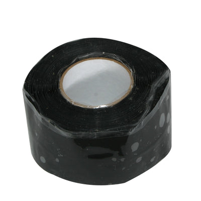 Moroso Self-Vulcanizing Tape - Black - 12ft Roll x 1in Wide