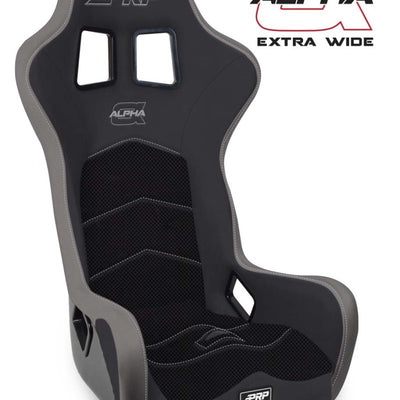 PRP Alpha Composite Seat/Extra Wide- Black/Grey