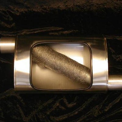 Stainless Works 2.25in ID CENTER INLET/ 2.25in OD OFFSET OUTLET 5inX9in