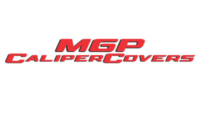 MGP 4 Caliper Covers Engraved Front & Rear MGP Yellow Finish Black Characters 2010 BMW M6