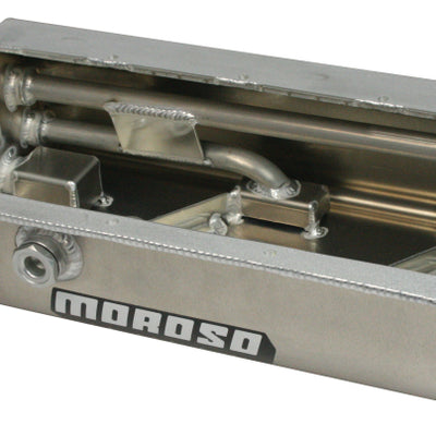 Moroso Donovan H/C 410 Small Block (w/Three Pick Ups) Sprint Car Dry Sump 6.5in Aluminum Oil Pan