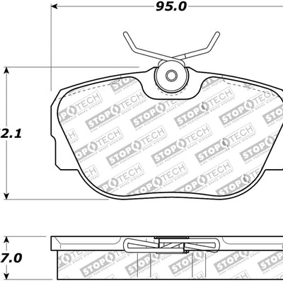 StopTech Street Touring Brake Pads