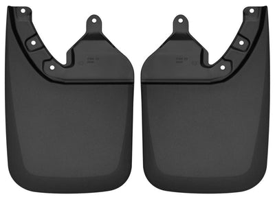 Husky Liners 2016 Toyota Tacoma w/ OE Fender Flares Custom Molded Rear Mud Guards - Black