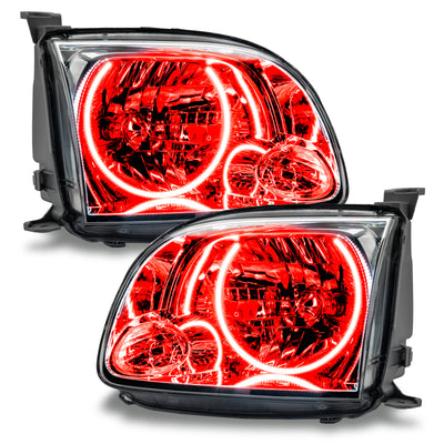 Oracle Lighting 0506 Toyota Tundra Regular/Accessible PreAssembled Halo Headlights Red