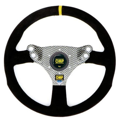 OMP 320 Hybrid S Flat Steering Wheel Black