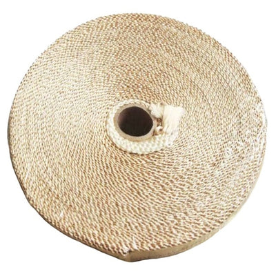 Torque Solution Fiberglass Exhaust Wrap Universal 2inx50ft - Tan