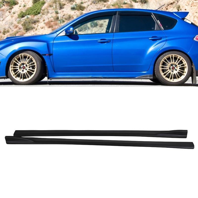 08-14 Subaru Impreza WRX STI CS Side Skirt Extensions
