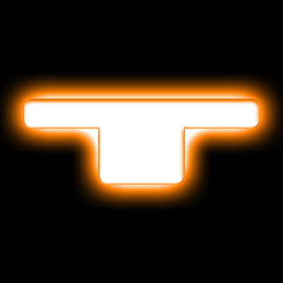 ORACLE Lighting Universal Illuminated LED Letter Badges - Matte Wht Surface Finish - T