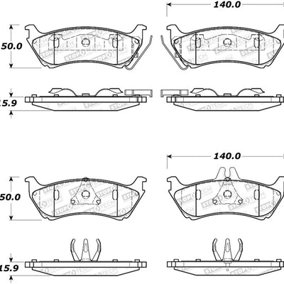 StopTech Street Brake Pads