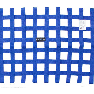 NRG SFI 27.1 Window Net 18in. x 23in. - Blue