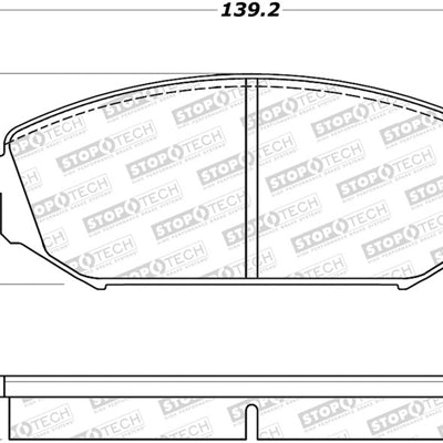 StopTech Street Brake Pads