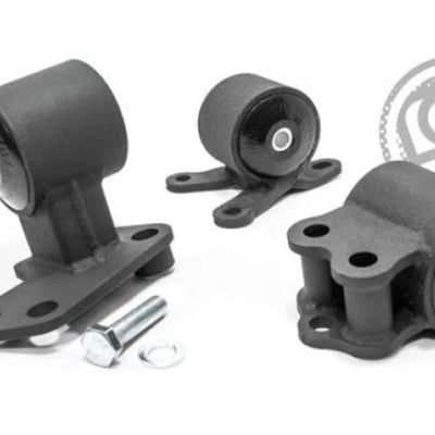 Innovative 92-95 Civic B/D Series Black Steel Mounts 95A Bushings (Auto to Manual Hydro 3 Bolt)