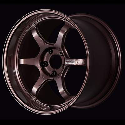 Advan R6 18x8.0 +45 5x100 Racing Copper Bronze Wheel