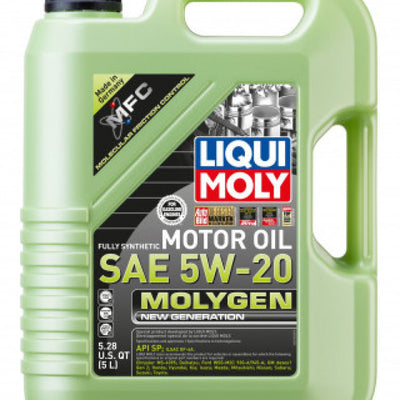 LIQUI MOLY 5L Molygen New Generation Motor Oil SAE 5W20
