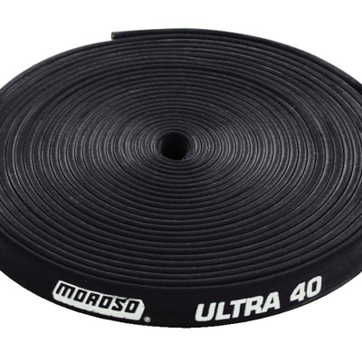 Moroso Insulated Spark Plug Wire Sleeve - Ultra 40 - 8.65mm - Black - 25ft Roll