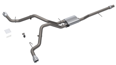 2014-2018 Silverado/Sierra QTP Screamer Split Rear Exit Cat Back