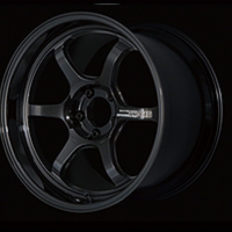 Advan R6 18x9.5 +45 5x120 Racing Titanium Black Wheel