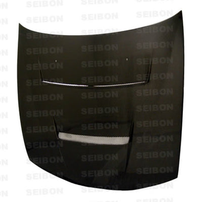 Seibon 97-98 Nissan 240SX/Silvia DV-Style Carbon Fiber Hood