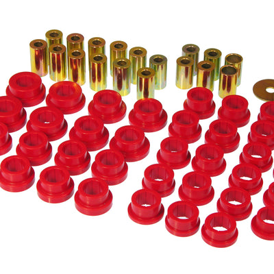 Prothane Nissan Rear Control/Radius Arm/Lower Link Bushings - Red
