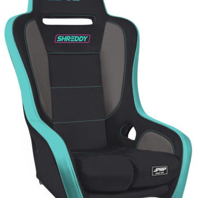 PRP Shreddy Podium Suspension Seat - Grey/Teal