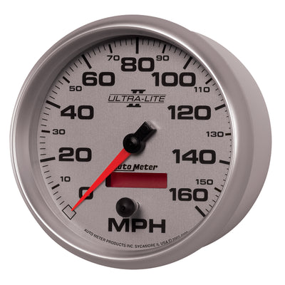 Autometer Ultra-Lite II 5 Inch 160 MPH FSE Programmable Speedometer