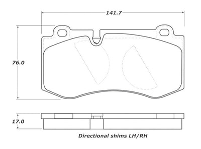 StopTech Street Touring Brake Pads