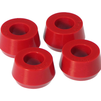 Prothane Universal Shock Bushings - Large Hourglass - 11/16 ID - Red