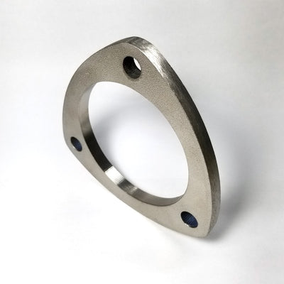 Ticon Industries 3.5in 3-Bolt Titanium Flange