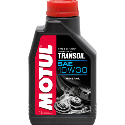 Motul 1L Powersport TRANSOIL SAE 10W30 (Wet Clutch) - Petroleum