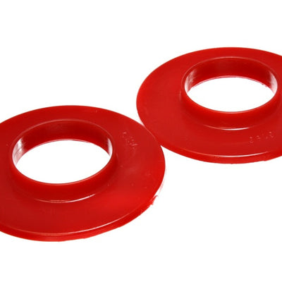 Energy Suspension Universal 2 3/16in ID 4 9/16in OD 5/8in H Red Coil Spring Isolators (2 per set)