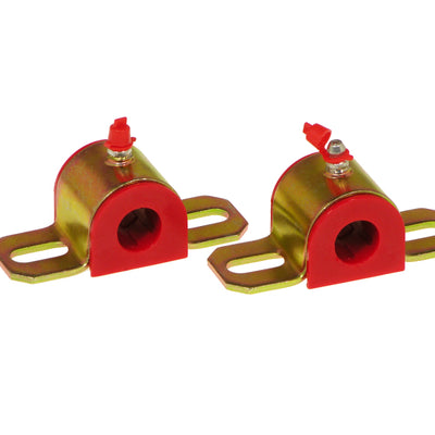 Prothane Universal Greasable Sway Bar Bushings - 11/16in - Type A Bracket - Red