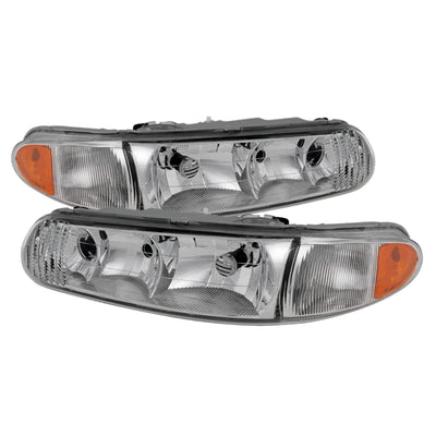 xTune Buick Century 97-05 Regal 97-04 Crystal Headlights Chrome HD-JH-BUCEN97-AM-C