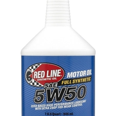 Red Line 5W50 Motor Oil - Quart