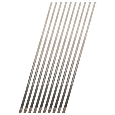 DEI Stainless Steel Positive Locking Tie 1/4in (7mm) x 20in - 10 per pack