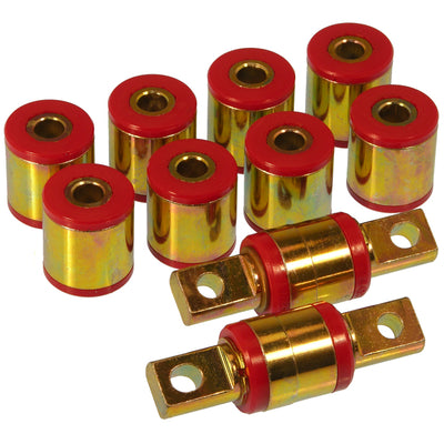 Prothane 90-97 Honda Accord Rear Upper/Lower Control Arm Bushings - Red