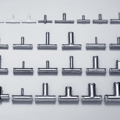 HKS T-Joint pipe 4-4-4mm (Plastic) (2pcs)