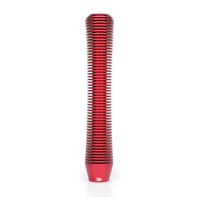 NRG Shift Knob Heat Sink Curved Long Red