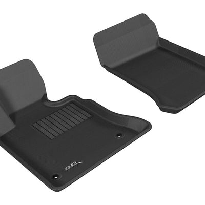3D MAXpider 2009-2012 Mercedes-Benz GLK-Class X204 Kagu 1st Row Floormat - Black