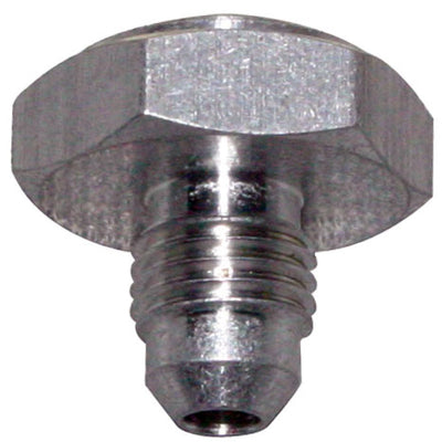 Moroso -4An Male Weld-On Bung - Aluminum - Single