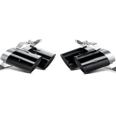 Akrapovic 10-14 Lamborghini Gallardo LP 570-4 Coupe/Spyder Tail Pipe Set (Carbon)
