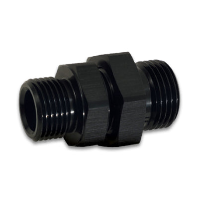 Vibrant -12 x -10 ORB Male to Male Union Adapter - Anodized Black