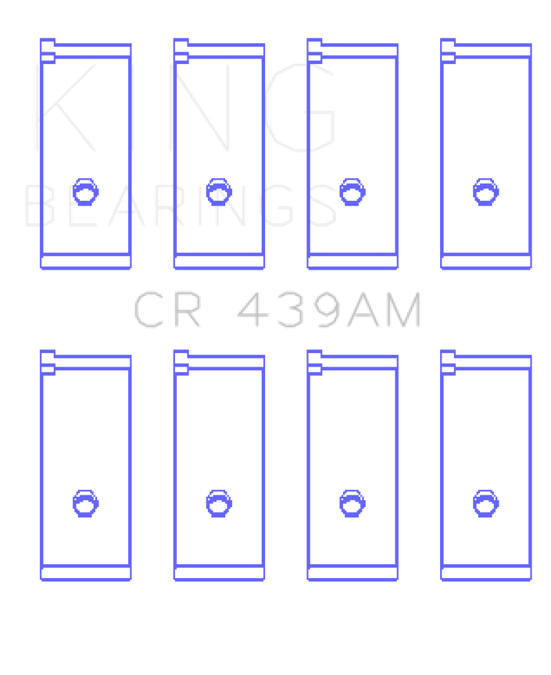 King Engine Bearings Honda A18A1/A20A1/B20A3/BS1/ES/ET1-2 Connecting Rod Bearing Set