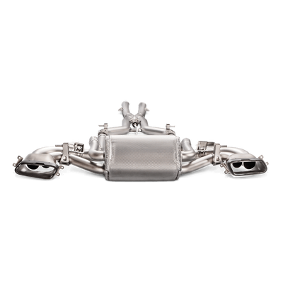 Akrapovic 2017+ Mercedes-AMG GT Roadster Evolution Line Cat Back (Titanium) w/Carbon Fiber Tips