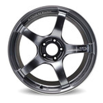 Advan TC4 18x9.5 +45 5x114.3 Racing Black Gunmetallic and Ring Wheel